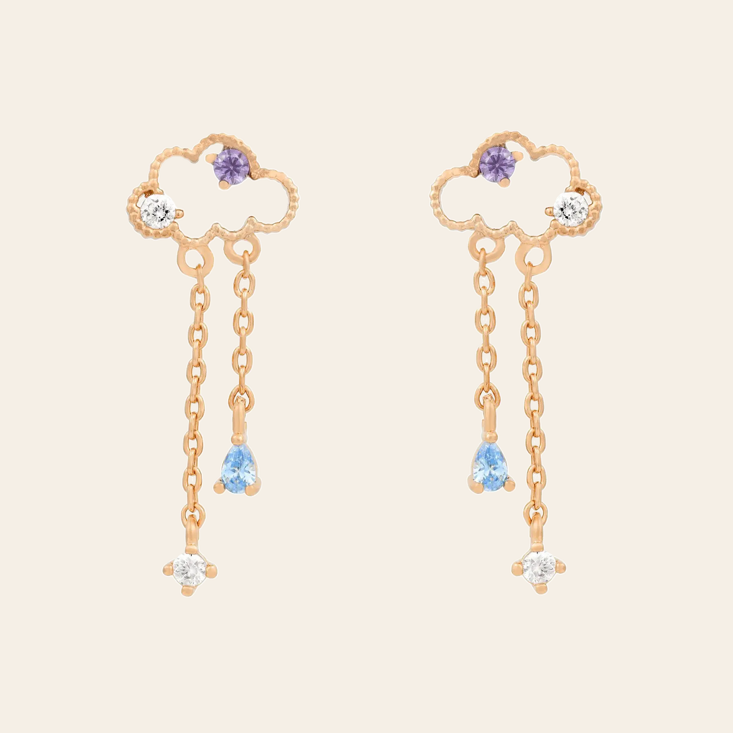 Orecchini Nuvole di Pioggia